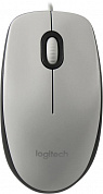Logitech Mouse M100R White <910-005007> (OEM) USB 3btn+Roll