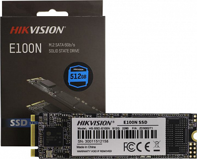 SSD 512 Gb M.2 2280 B&M 6Gb/s HIKVISION E100N <HS-SSD-E100N-512G> 3D TLC