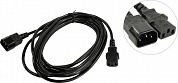 Wize <CAC6-C13-C14-5M> Кабель UPS -> устройство 220V (IEC-320-C13--> IEC-320-C14) 5м