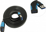 Vention <VAS-A13-B150> Кабель удлинительный USB 3.0 A-->A 1.5м  плоский
