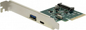 Espada <PCIeU11Gen2> (RTL) PCI-Ex4, USB3.2-C, 1 port-ext/USB3.2, 1 port-ext