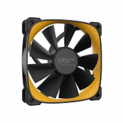 Geometric Future Squama 2505BY Single Pack / 120mm, 2000 RPM, 91.3 CFM, 35.06 dBA, Black&amp;Yellow / 1F2505Y112000