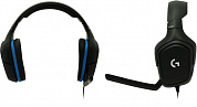 Logitech G432 Surround Sound Gaming Headset (7.1,наушники с микрофоном, шнур 3.2м, с рег.громкости) <981-000770>