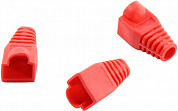 Exegate BC45-100-RD <EX292851RUS> Колпачок изолирующий для коннектора RJ-45 (упаковка - 100 шт, красный)