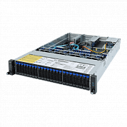 GIGABYTE R282-Z91 <6NR282Z91MR-00-A00> (SP3, 2xPCI-E, 26xHS SAS/SATA, 2xGbLAN, 32DDR4, 1600W HS)