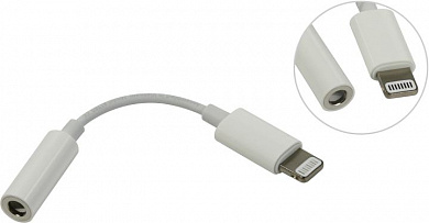 Apple <MMX62ZM(FE)/A> Lightning to 3.5 mm Headphone Jack Adapter