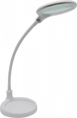 Rexant <31-0247> Лупа настольная с подсветкой (95 мм, 1.75X, 6W, белая)