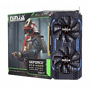 NK166SF66F Видеокарта Ninja (Sinotex) GTX1660SUPER PCIE (1408SP) NK166SF66F  6GB 192BIT GDDR6 (DVI/HDMI/DP)