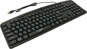 Клавиатура CBR <KB-340GM> Black <USB> 104КЛ+13КЛ М/Мед