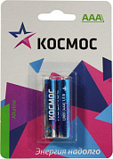 Космос <КОСLR032BL>, Size "AAA", 1.5V, щелочной (alkaline) <уп. 2 шт>