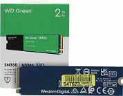 SSD 2 Tb M.2 2280 M  WD Green SN350 <WDS200T3G0C>