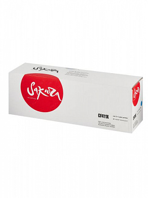 Картридж SAKURA CF411X Cyan для LaserJet Pro M452/M477