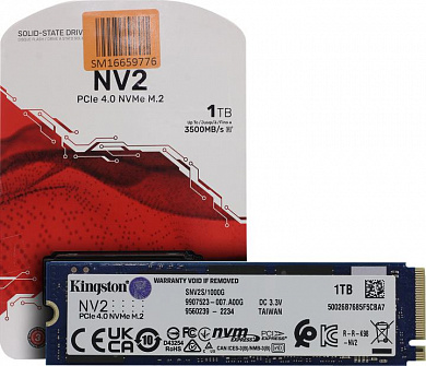 SSD 1 Tb M.2 2280 M Kingston NV2 <SNV2S/1000G>