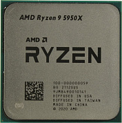 CPU AMD Ryzen 9 5950X     (100-000000059)  3.4 GHz/16core/8+64Mb/105W Socket AM4