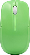 DELUX Wireless Mouse <M-136 White/Green> (RTL) USB 3btn+Roll