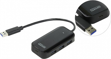 STLab U-1470 USB3.0 Hub 4-Port