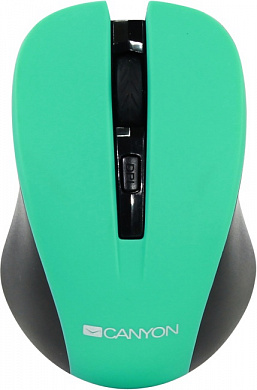 CANYON Wireless Optical Mouse <CNE-CMSW1GR> Green (RTL) USB  4btn+Roll