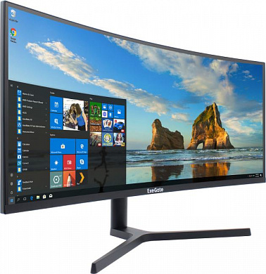 34"    ЖК монитор ExeGate Combat EC3407TA  (Curved LCD, 3440x1440, HDMI, DP) <EX299467RUS>