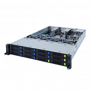 6NR2823CAMR-M7-102 Gigabyte R282-3CA 2U, 2x LGA4189, 32x DIMM DDR4, 12x 3.5 SAS/SATA (8x NVME Gen 4), 2x 2.5 SATA/SAS i