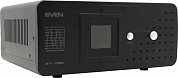 UPS 1000VA SVEN <RT-1000 Black> LCD, 2 евро розетки, без АКБ
