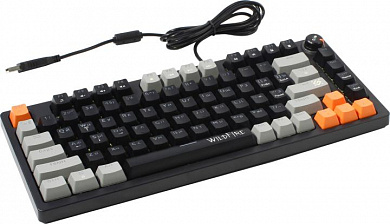 Клавиатура Defender Wildfire GK-213 <USB> 81КЛ, подсветка клавиш <45213>