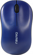 DAREU Wireless Optical Mouse <LM106G Blue-Black> (RTL) USB 3btn+Roll