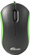 Ritmix Optical Mouse <ROM-111 Green> (RTL) USB 3btn+Roll