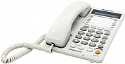 Panasonic KX-TS2368RUW <White> телефон (2 линии, спикерфон, дисплей)