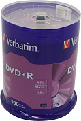 DVD+R Disc Verbatim   4.7Gb  16x  <уп. 100 шт> на шпинделе <43551>