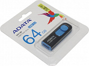 ADATA DashDrive UV128 <AUV128-64G-RBE> USB3.0 Flash Drive 64Gb