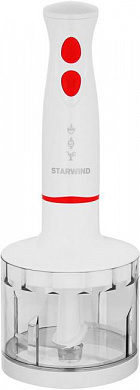 Блендер погружной Starwind SBP2242 500Вт белый/оранжевый