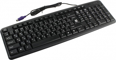 Клавиатура Defender Element HB-520 Black <PS/2> 107КЛ <45520>