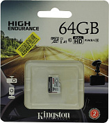 Kingston <SDCE/64GB> microSDXC Memory Card 64Gb UHS-I U1