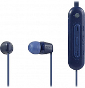 Наушники с микрофоном SONY WI-C100/LZ Blue (Bluetooth5.0, с регулятором громкости)