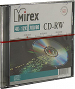CD-RW Disc Mirex  700Mb  4-12x <202318>