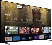 Телевизор OLED Sony 55" XR-55A80L BRAVIA титановый черный 4K Ultra HD 60Hz DVB-T DVB-T2 USB WiFi Smart TV