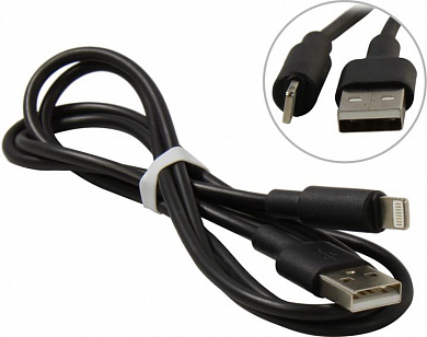 Hoco X25(i) Black <080107> Кабель USB AM-->Lightning 1м