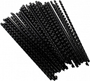 Lamirel <CRC78669> Пластмассовые гребёнки для переплёта (Black, A4, d=8мм, уп. 100 шт)