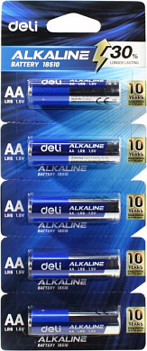 Deli <E18510-1шт> Size AA, щелочной (alkaline)