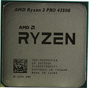 CPU AMD Ryzen 3 PRO 4350G     (100-000000148)   3.8 GHz/4core/SVGA RADEON/2+4Mb/65W Socket AM4