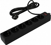 Сетевой фильтр 5bites <SP6B-530> Black <3м> ( 6 розеток )