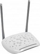 TP-LINK <TD-W8961N> Wireless N ADSL2+ Modem Router (4UTP 100Mbps, RJ11, 802.11b/g/n, 300Mbps, 2x5dBi)