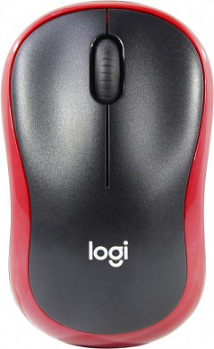 Logitech M186 Wireless Mouse <910-004133> (RTL) USB 3btn+Roll  уменьшенная