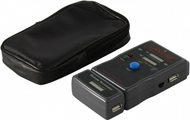 ExeGate <EX-T5448> Тестер сетевой для RJ-45, RJ-11/12, USB < EX293160RUS>