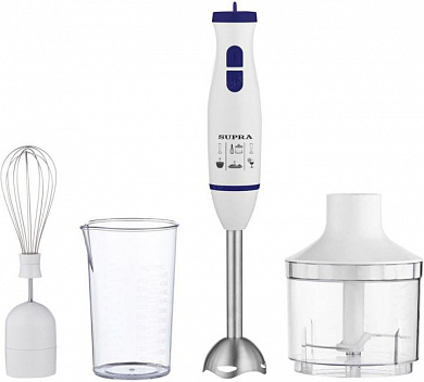 Блендер Supra HBS-698,  белый/синий