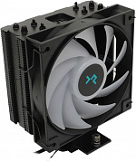 Deepcool <R-AG400-BKANMC-G-2> AG400 BK ARGB (4пин, 115x/1200/1700/AM4/AM5,31.6дБ,500-2000об/мин,Al+тепл.трубки)