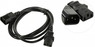 Cablexpert <PC-189-VDE-1.8> Кабель UPS -> устройство 220V (IEC-320-C13--> IEC-320-C14) 1.8м