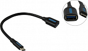 Vention <CCVBB> Кабель-адаптер USB3.0 AF --> USB-C OTG 0.15м