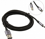 UGREEN US288 Black <60128> Кабель USB2.0 AM-->USB-CM 2м