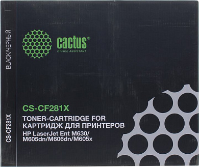 Картридж Cactus CS-CF281X для HP LJ M630